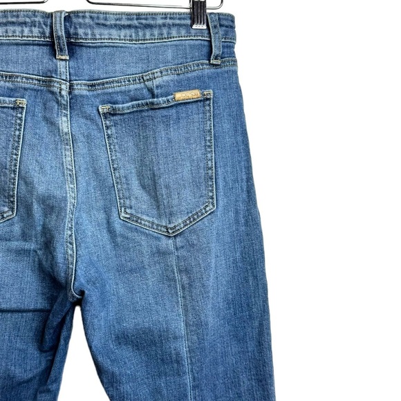 Joe's Jeans The Charlie High Rise Skinny Ankle Blue Jeans Raw Hem 29 - Picture 12 of 16